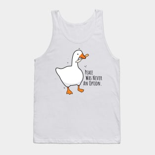 Peace Was Never An Option Tank Top